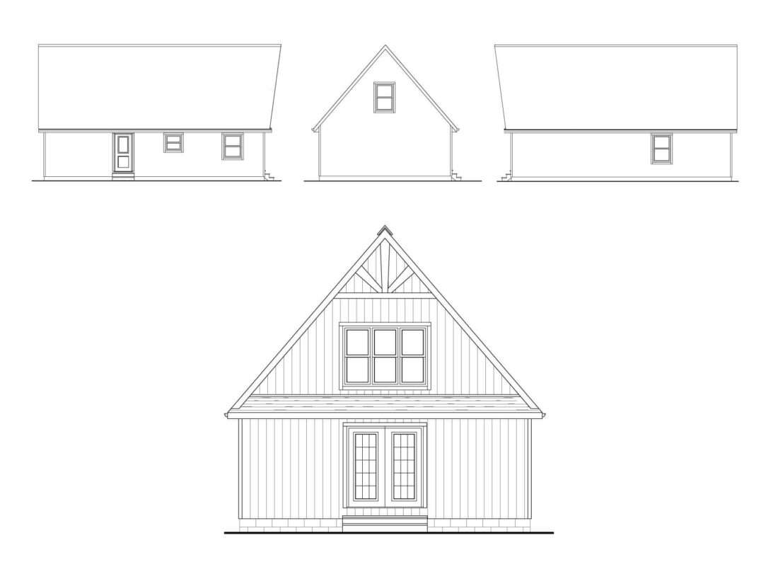 Cottage Home Builders Sketch