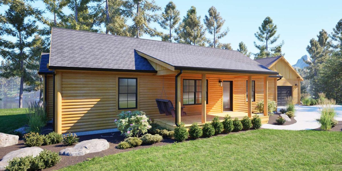 Log Home Builder Front VIew