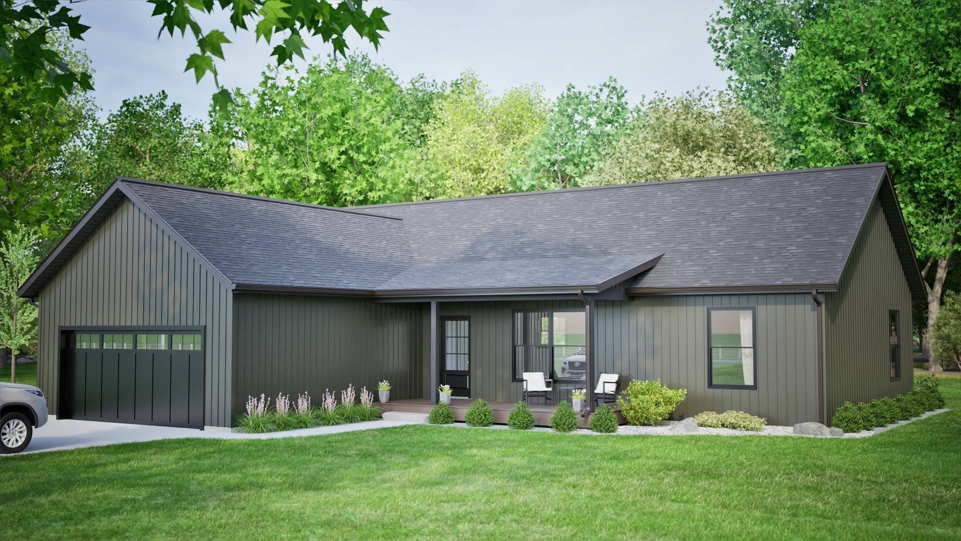 Luxury Modular Home Builders Amsterdam Render
